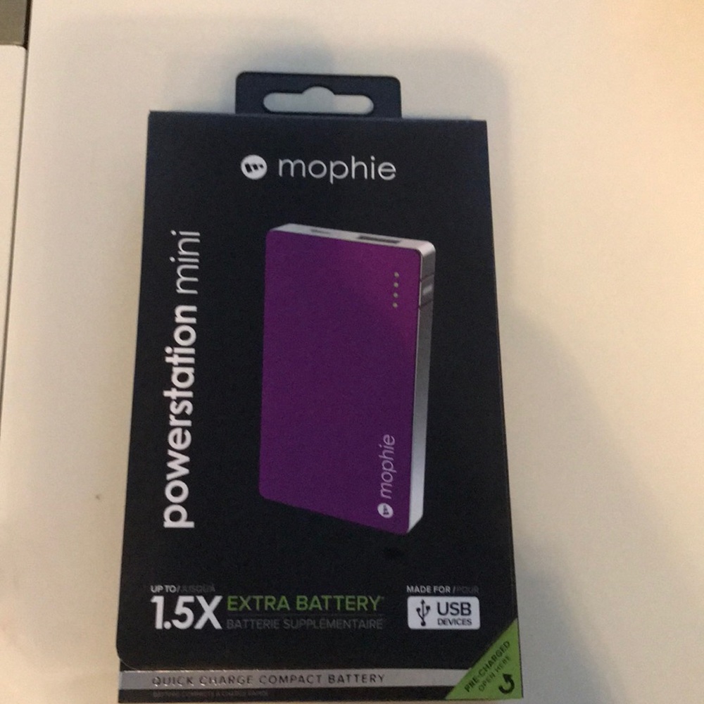 Purple mini power station